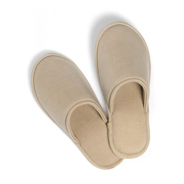 Тапочки, L'appartement, Relax, Закрытые, 42-43, Унисекс, Льняной (Flax), 1 шт.