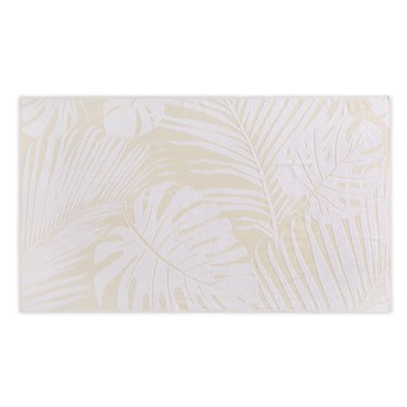 Жаккардовое пляжное полотенце, Hamam, Leaves, 100x180, Слоновая кость (Wheat), 1 шт.