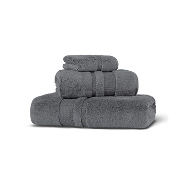 Комплект полотенец, Hamam, Pera, 30x40, 50x100, 70x140, Темно-серый (Dark Grey), 3 шт.