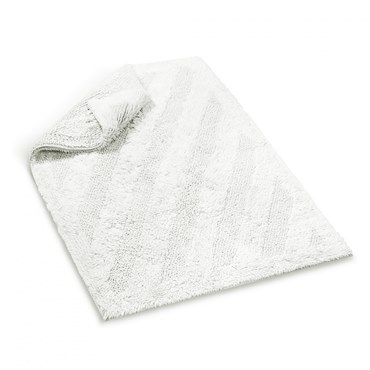 Коврик для ванной, L'appartement, Diagonal, 60X100, Белый (White), 1 шт. Коврик для ванной, L'appartement, Diagonal, 60X100, Белый (White), 1 шт.