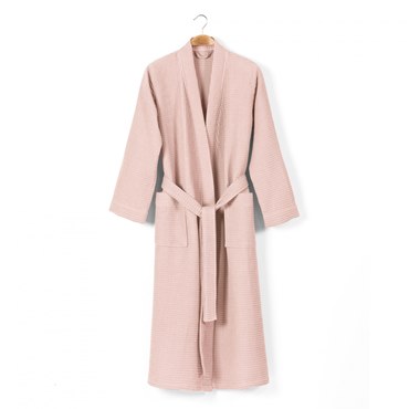 Вафельный халат, L'appartement, Mia, M, Розовый (Shell), 1 шт.