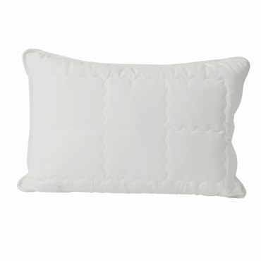 Подушка силикон, L'appartement, De Luxe, 50x70, Белый (White), 1 шт.