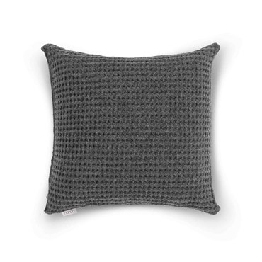 Декоративная подушка, Hamam, Dimension, 45x45, Темно-серый, 1 шт.