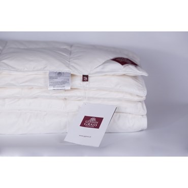 Пуховое одеяло, German Grass, Luxe Down Grass, Всесезонное "Light", 150x200, Кассетный, Белый, 1 шт.